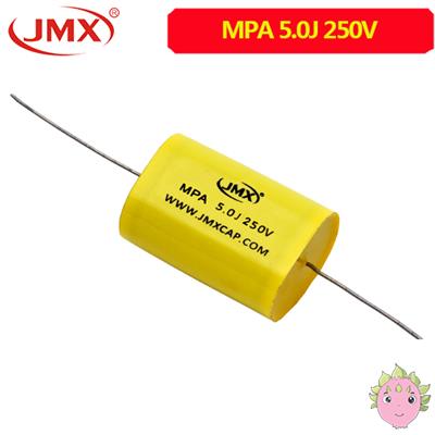 MPA軸向電容_CBB20聚丙烯電容_5.0UF250V（扁圓形）